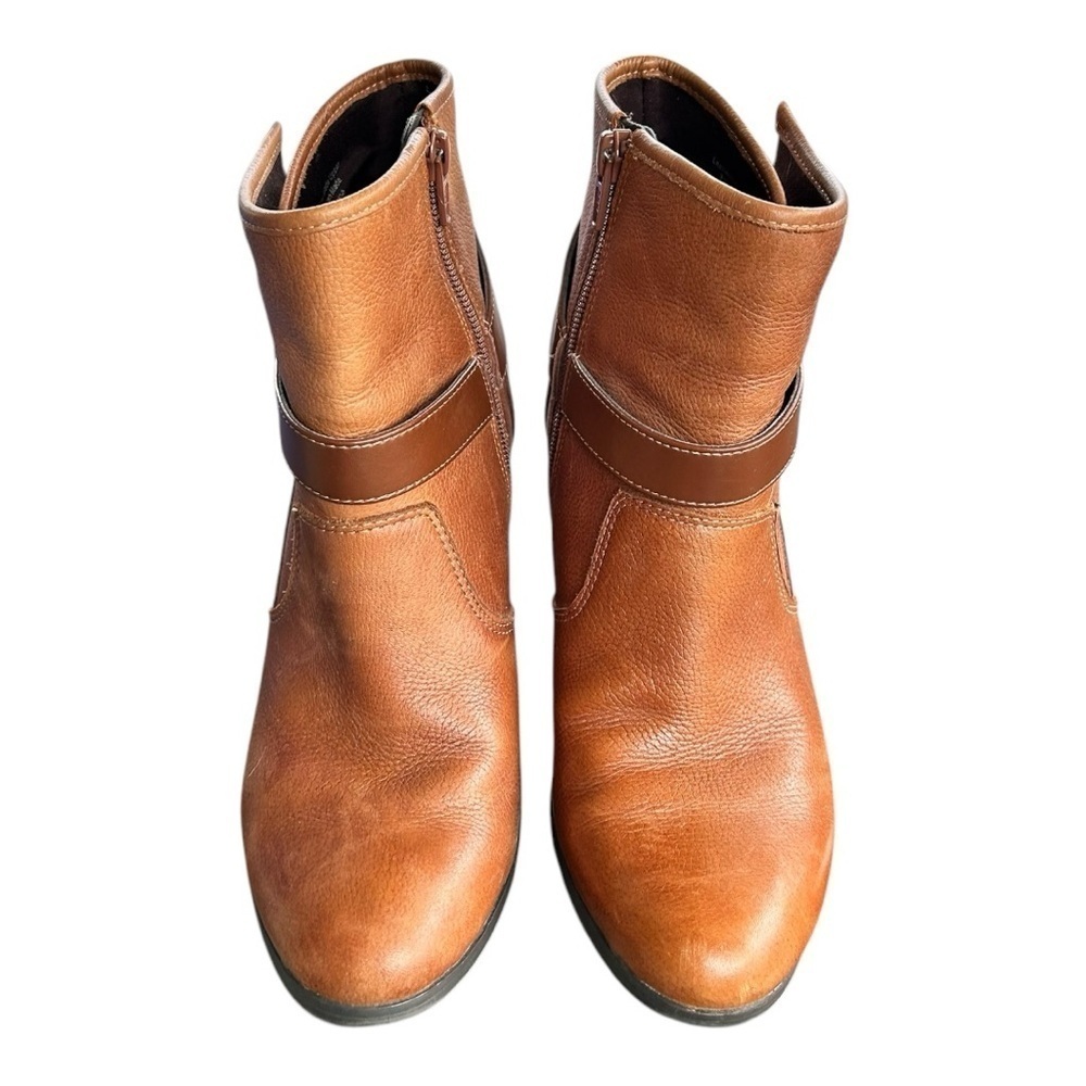 BAR III Women’s Leather Boots Booties Chestnut Tan Brown Size 7 EC - Picture 6 of 10